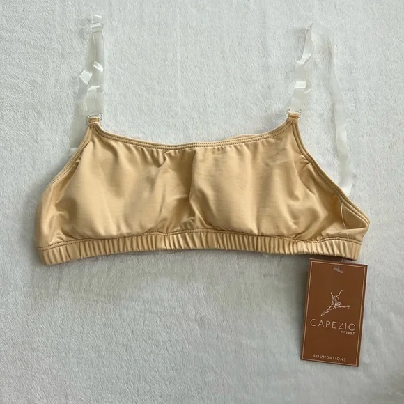 Capezio Camisole Bra with Bratek in Nude - Picture 6 of 7
